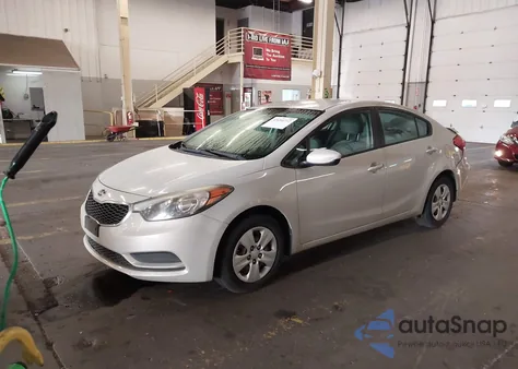 2014 Kia Forte Lx from USA, damaged, VIN KNAFK4A66E5134985